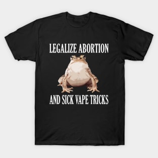 Legalize Abortion Frog T-Shirt